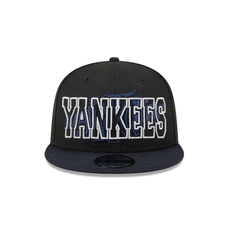 New York Yankees Splatter 9FIFTY Snapback Hat