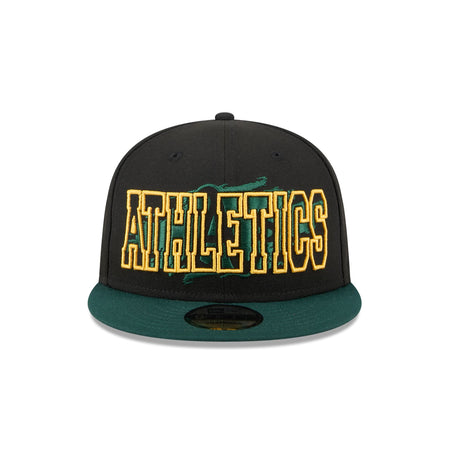 Oakland Athletics Splatter 9FIFTY Snapback Hat