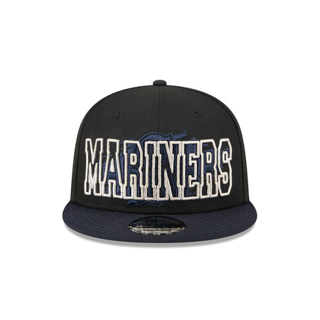 Seattle Mariners Splatter 9FIFTY Snapback Hat