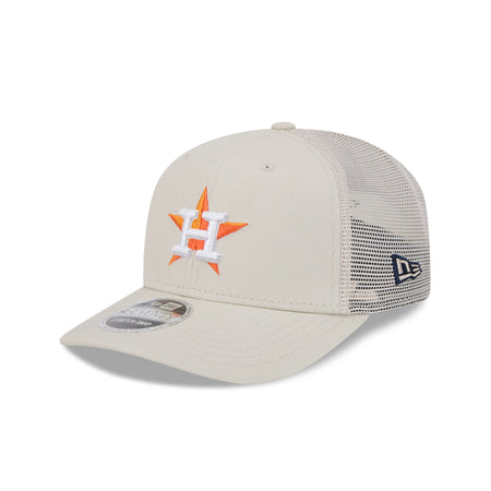 Houston Astros Canvas 9SEVENTY Trucker Hat