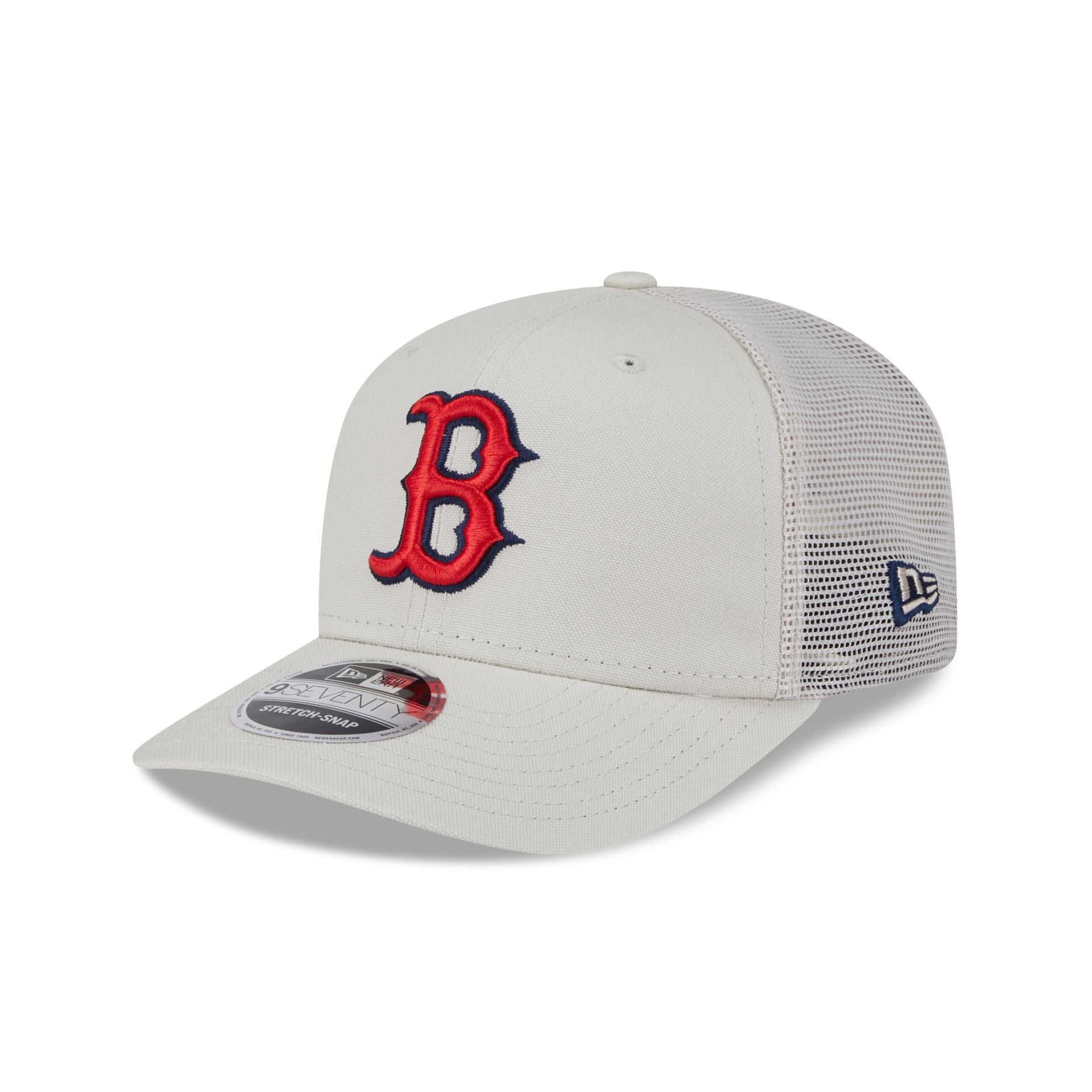 Boston Red Sox Canvas 9SEVENTY Trucker Hat – New Era Cap