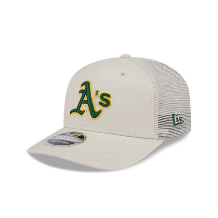 Oakland Athletics Canvas 9SEVENTY Trucker Hat