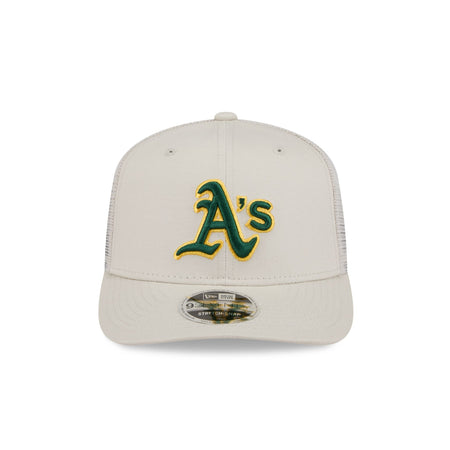 Oakland Athletics Canvas 9SEVENTY Trucker Hat