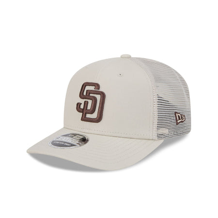 San Diego Padres Canvas 9SEVENTY Trucker Hat