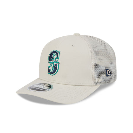 Seattle Mariners Canvas 9SEVENTY Trucker Hat