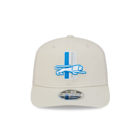 Detroit Lions Canvas 9SEVENTY Trucker Hat