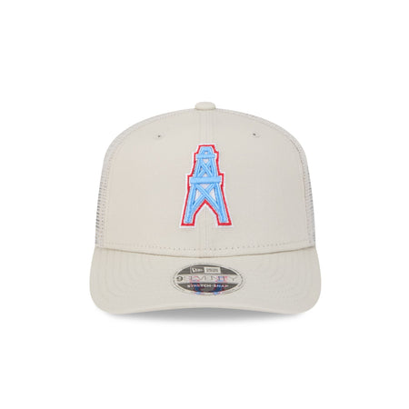 Oilers Canvas 9SEVENTY Trucker Hat