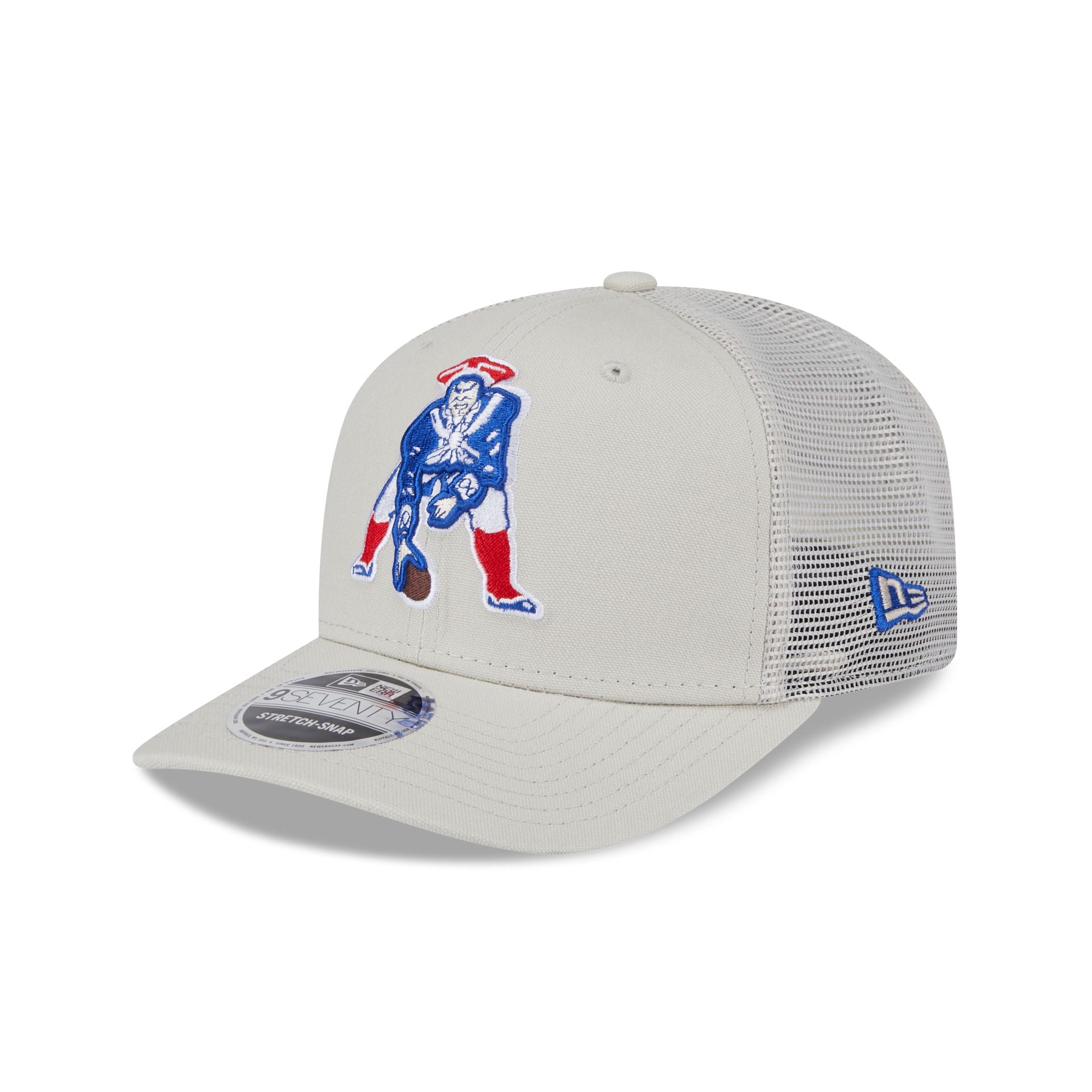 New England Patriots Canvas 9SEVENTY Trucker Hat – New Era Cap