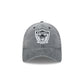 Las Vegas Raiders Rugged 9TWENTY Adjustable Hat