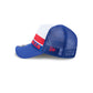 Buffalo Bills Color Block 9FORTY A-Frame Trucker Snapback Hat