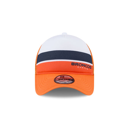 Denver Broncos Color Block 9FORTY A-Frame Trucker Snapback Hat