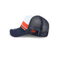 Chicago Bears Color Block 9FORTY A-Frame Trucker Snapback Hat