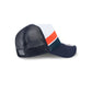 Chicago Bears Color Block 9FORTY A-Frame Trucker Snapback Hat