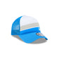 Detroit Lions Color Block 9FORTY A-Frame Trucker Snapback Hat