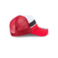 Kansas City Chiefs Color Block 9FORTY A-Frame Trucker Snapback Hat