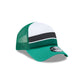 Boston Celtics Color Block 9FORTY A-Frame Trucker Snapback Hat