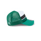 Boston Celtics Color Block 9FORTY A-Frame Trucker Snapback Hat