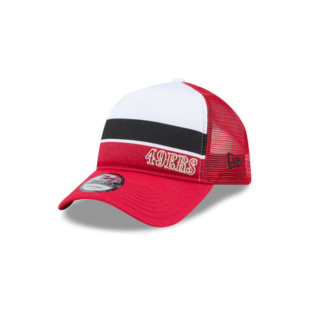 San Francisco 49ers Color Block 9FORTY A-Frame Trucker Snapback Hat