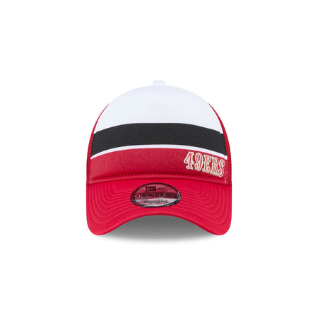 San Francisco 49ers Color Block 9FORTY A-Frame Trucker Snapback Hat