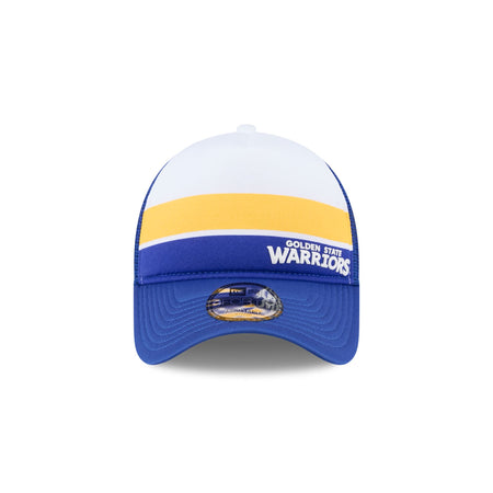 Golden State Warriors Color Block 9FORTY A-Frame Trucker Snapback Hat