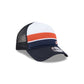 Houston Astros Color Block 9FORTY A-Frame Trucker Snapback Hat