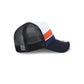 Houston Astros Color Block 9FORTY A-Frame Trucker Snapback Hat