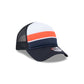 Detroit Tigers Color Block 9FORTY A-Frame Trucker Snapback Hat