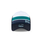 Seattle Mariners Color Block 9FORTY A-Frame Trucker Snapback Hat