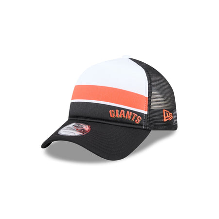 San Francisco Giants Color Block 9FORTY A-Frame Trucker Snapback Hat