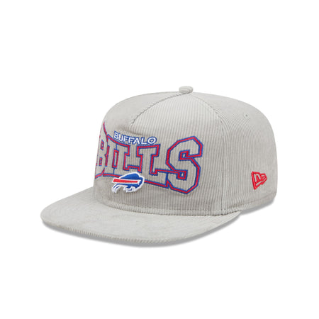 Buffalo Bills Gray Cord Golfer Hat