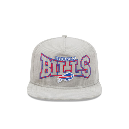 Buffalo Bills Gray Cord Golfer Hat