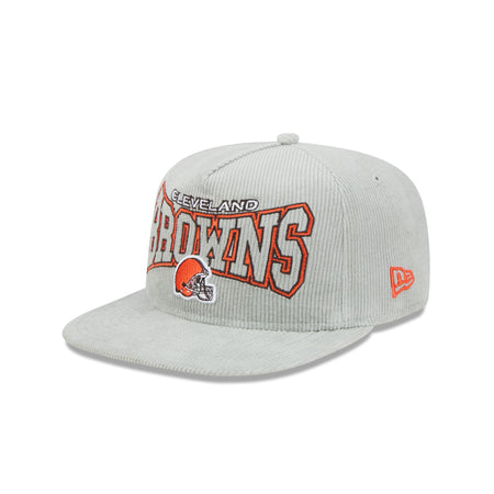 Cleveland Browns Gray Cord Golfer Hat