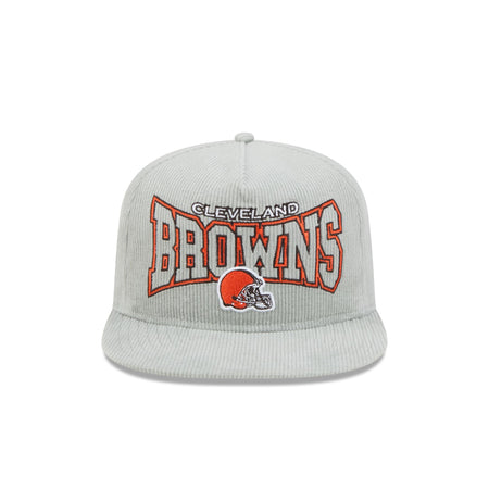 Cleveland Browns Gray Cord Golfer Hat