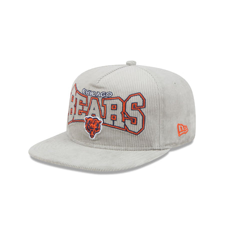 Chicago Bears Alt Gray Cord Golfer Hat