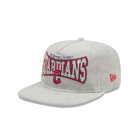 Cleveland Guardians Gray Cord Golfer Hat