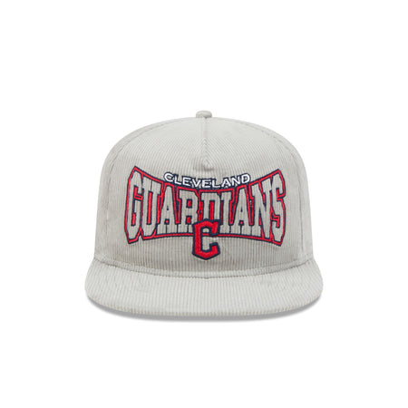 Cleveland Guardians Gray Cord Golfer Hat