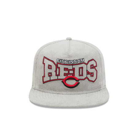 Cincinnati Reds Gray Cord Golfer Hat