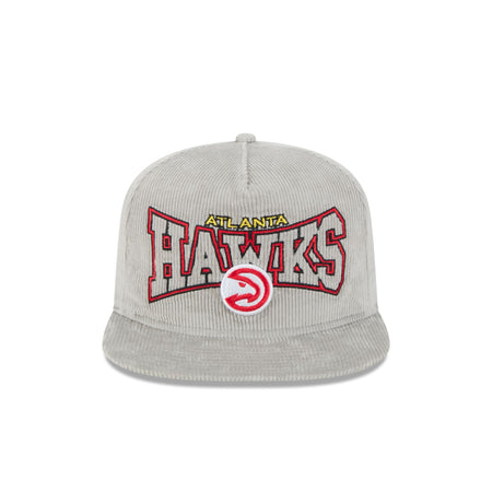 Atlanta Hawks Gray Cord Golfer Hat