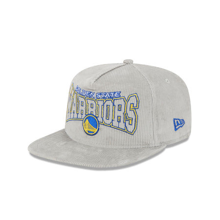 Golden State Warriors Gray Cord Golfer Hat