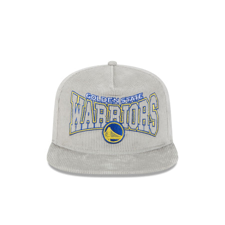 Golden State Warriors Gray Cord Golfer Hat