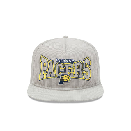 Indiana Pacers Gray Cord Golfer Hat