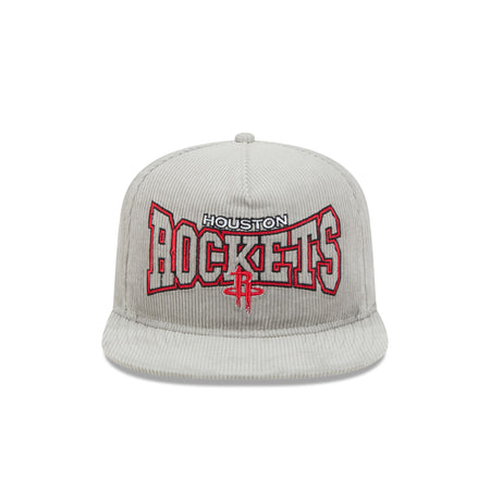 Houston Rockets Gray Cord Golfer Hat