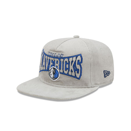 Dallas Mavericks Gray Cord Golfer Hat