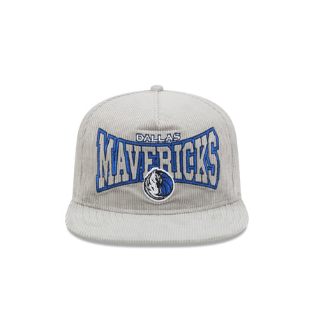 Dallas Mavericks Gray Cord Golfer Hat