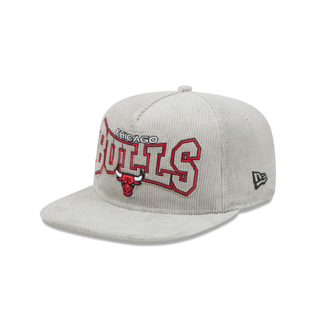 Chicago Bulls Gray Cord Golfer Hat