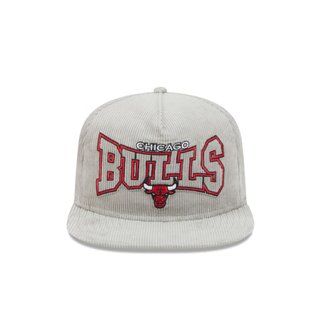 Chicago Bulls Gray Cord Golfer Hat