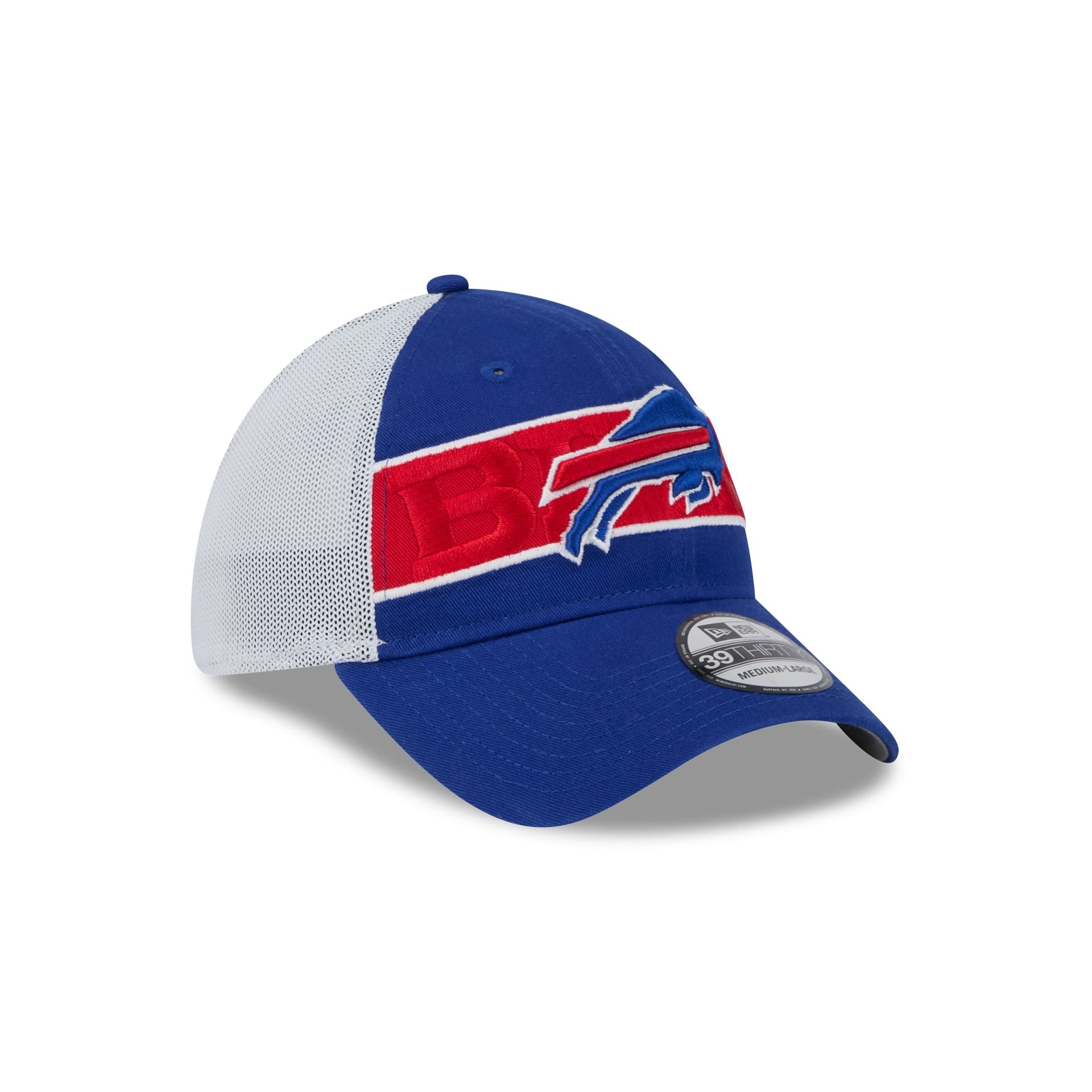 Buffalo Bills Banded 39THIRTY Stretch Fit Hat New Era Cap