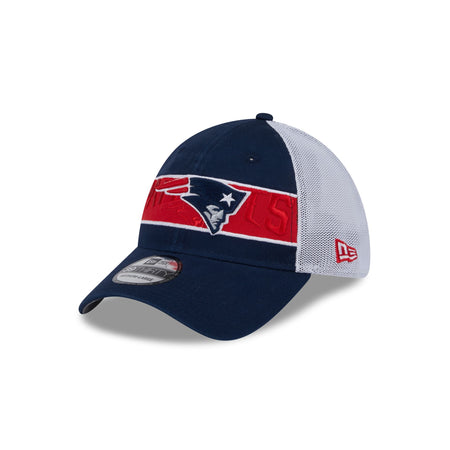 New England Patriots Banded 39THIRTY Stretch Fit Hat