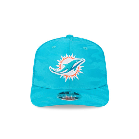 Miami Dolphins Camo 9SEVENTY Trucker Stretch-Snap Hat