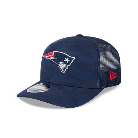 New England Patriots Camo 9SEVENTY Trucker Stretch-Snap Hat